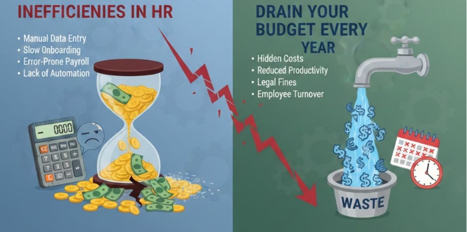 How Inefficiencies in HR Drain Your Budget Every Year