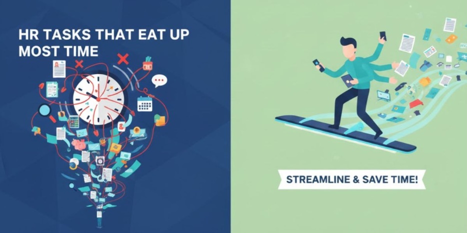 The HR Tasks That Eat Up the Most Time (and What To Do About Them)