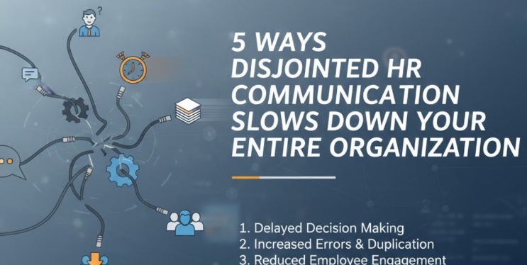 5 Ways Disjointed HR Communication Slows Down Your Entire Organization